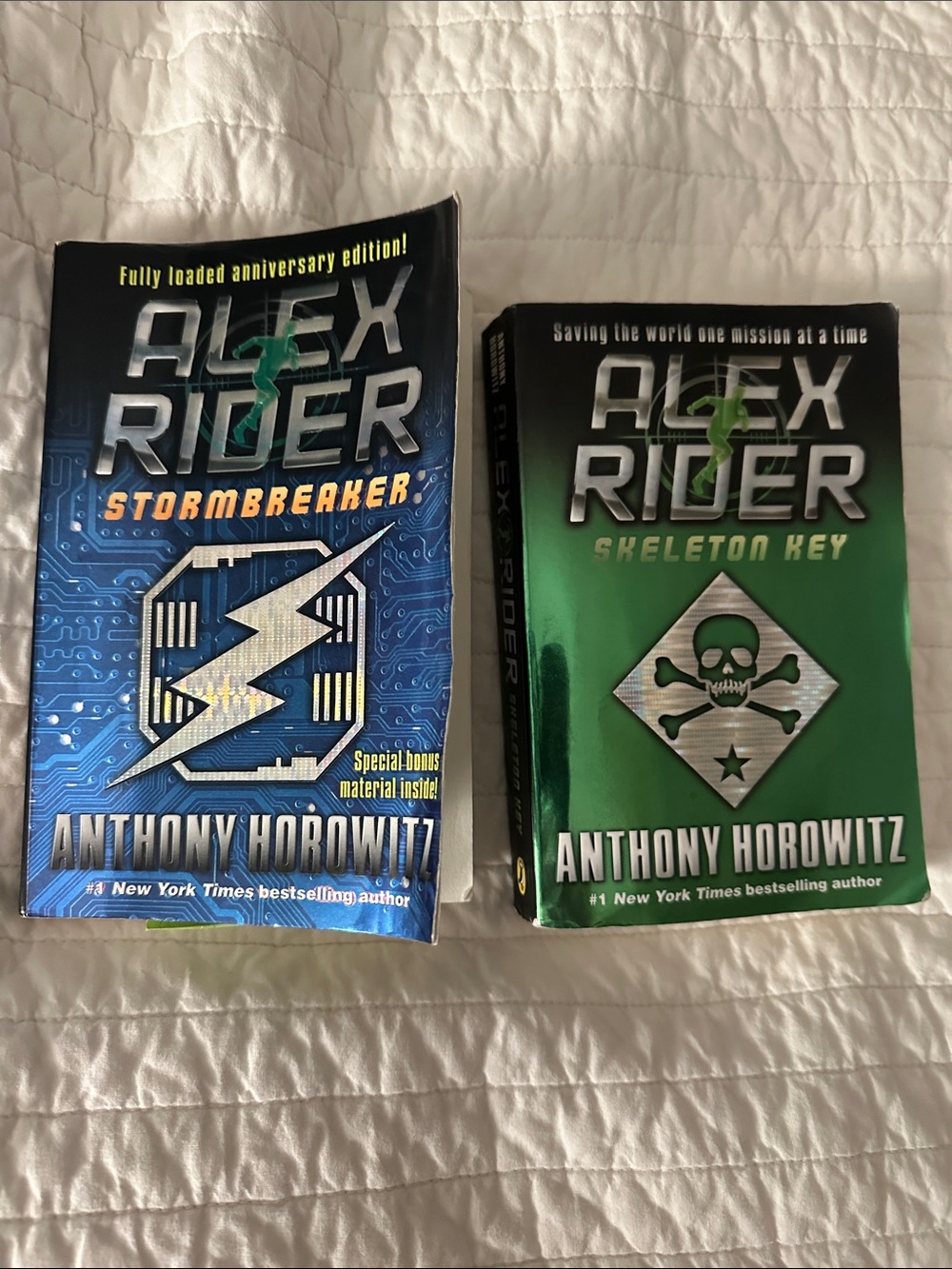 📚2/$6 Skeleton Key #3 Alex Rider Series and storm breaker